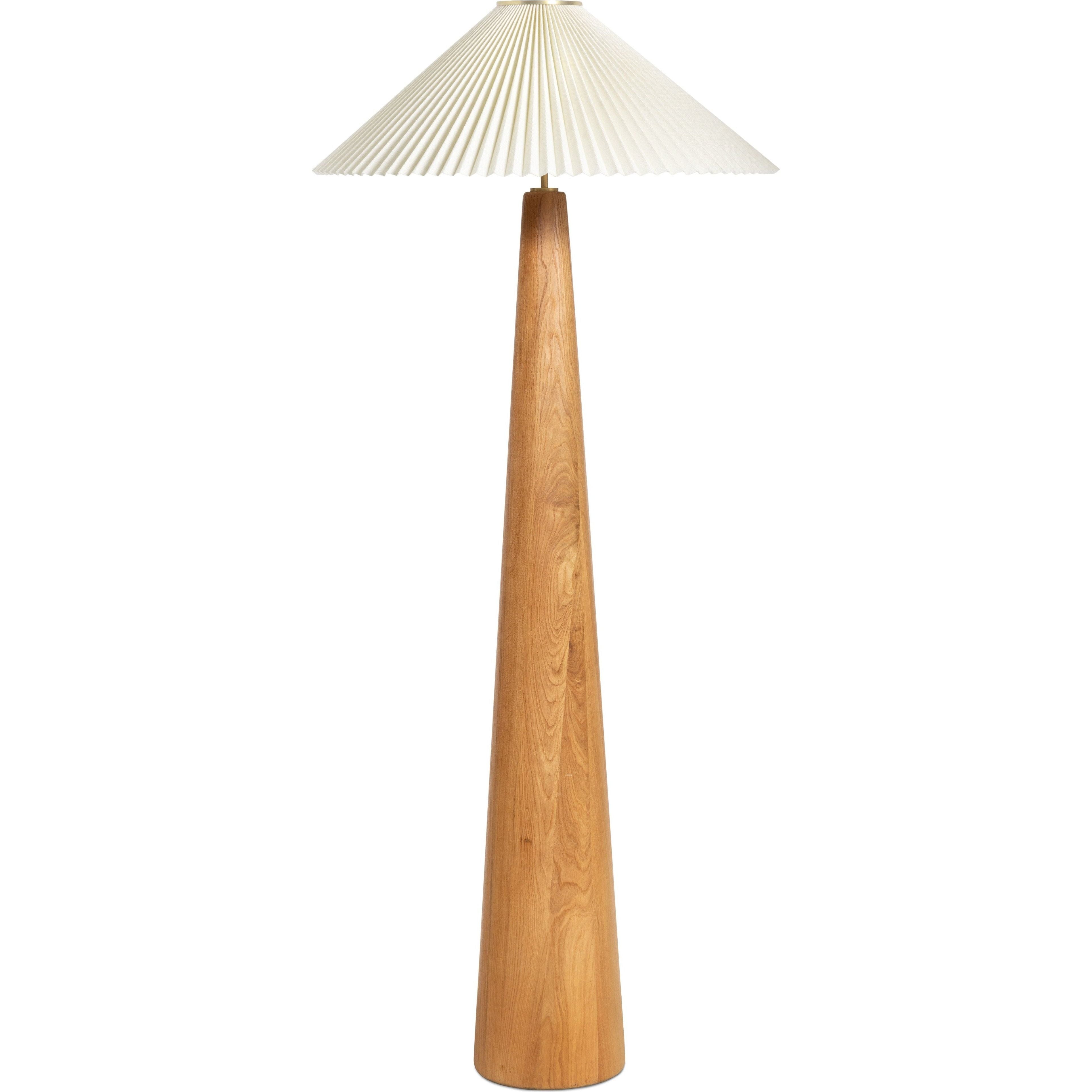 Nora Light Oak Floor Lamp  Four Hands