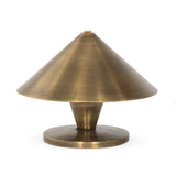 Nyra Cordless Table Lamp - Aged Antique Brass Iron | shipping 10/15/2026