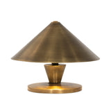 Nyra Cordless Table Lamp - Aged Antique Brass Iron | shipping 10/15/2026