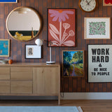 Oak Chamfered Mirror