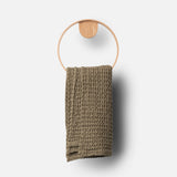 Oak Towel Ring