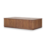Ona Rectangular Coffee Table - Amber Mindi Veneer | shipping 09/25/2026