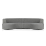 Opal Outdoor 2-Piece Sectional - Hayes Smoke
