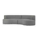 Opal Outdoor 2-Piece Sectional - Hayes Smoke