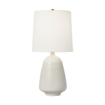 Featuring Ornella Medium Table Lamp New White by Visual Comfort at Amethyst Home. Experience the opulent glow of the Ornella Medium Table Lamp. With its elegant design and premium quality, this lamp is the epitome of luxury. Its soft, warm light will create a sophisticated ambiance in any room. Perfect for adding a touch of refinement to your home decor.
Overall Dimensions: Width :. Amethyst Home provides interior design, new construction, custom furniture, and area rugs in the Portland metro area