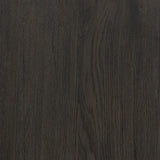 Featuring Orwin Smoked Black Oak Wide Bookshelf by Four Hands at Amethyst Home. A stunner from every angle. Crafted from a mix of solid oak and thick oak veneer, this overscale bookcase features chamfered edges along the shelves and angled outer legs for lots of movement. Finished in a smoked black oak.Overall Dimensions: 84.00"w x 18.00"d x 77.00"hWeight : 326.28 lbsMaterials : . Amethyst Home provides interior design, new construction, custom furniture, and area rugs in the Des Moines metro area