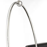 Featuring Oso 54" Linear Arched Pendant Polished Nickel by Visual Comfort at Amethyst Home. Introducing the Oso 54" Linear Arched Pendant in Polished Nickel. This exquisite pendant adds a touch of elegance and sophistication to any space. Its linear arched design creates a statement focal point while the polished nickel finish adds a touch of luxury. Elevate your decor with the Oso P. Amethyst Home provides interior design, new construction, custom furniture, and area rugs in the Austin metro area