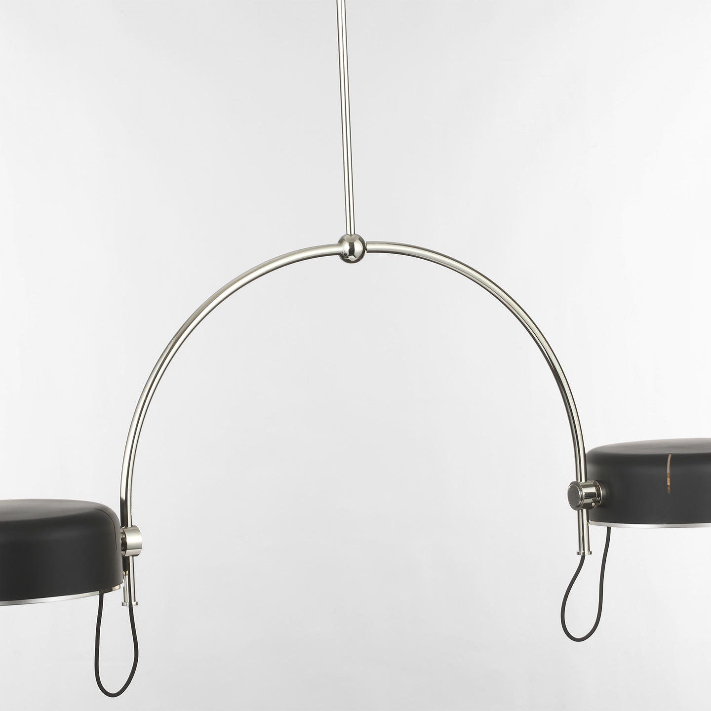 Featuring Oso 54" Linear Arched Pendant Polished Nickel by Visual Comfort at Amethyst Home. Introducing the Oso 54" Linear Arched Pendant in Polished Nickel. This exquisite pendant adds a touch of elegance and sophistication to any space. Its linear arched design creates a statement focal point while the polished nickel finish adds a touch of luxury. Elevate your decor with the O. Amethyst Home provides interior design, new construction, custom furniture, and area rugs in the Washington metro area