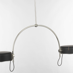 Featuring Oso 54" Linear Arched Pendant Polished Nickel by Visual Comfort at Amethyst Home. Introducing the Oso 54" Linear Arched Pendant in Polished Nickel. This exquisite pendant adds a touch of elegance and sophistication to any space. Its linear arched design creates a statement focal point while the polished nickel finish adds a touch of luxury. Elevate your decor with the O. Amethyst Home provides interior design, new construction, custom furniture, and area rugs in the Washington metro area