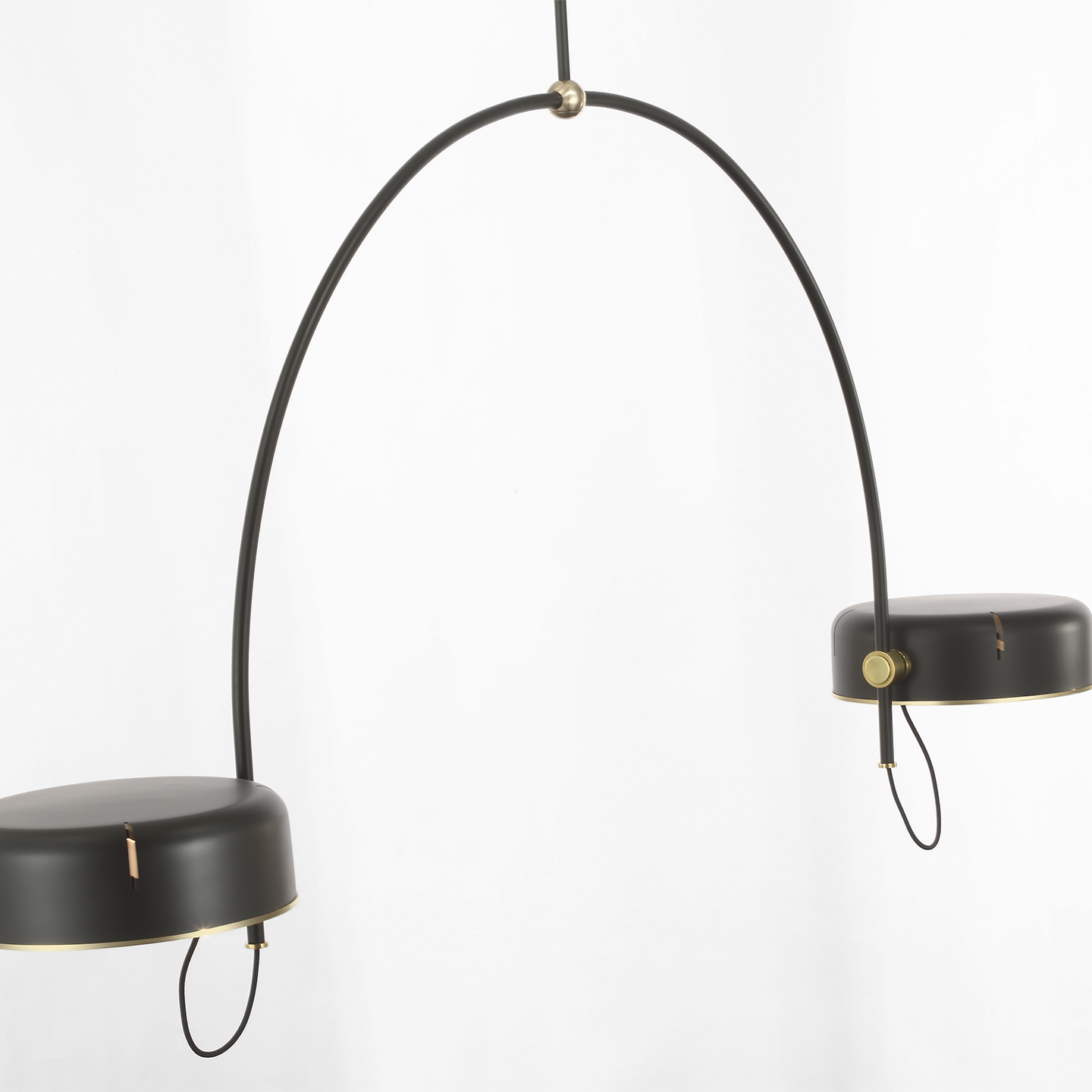 Featuring Oso 72" Linear Arched Pendant Modern Iron and Hand-Rubbed Antique Brass by Visual Comfort at Amethyst Home. Elevate your space with the Oso 72" Linear Arched Pendant. Crafted with modern iron and hand-rubbed antique brass, its elegant design adds a touch of luxury to any room. Experience the sophistication and exclusivity of this pendant's linear arched shape. Perfec. Amethyst Home provides interior design, new construction, custom furniture, and area rugs in the Newport Beach metro area