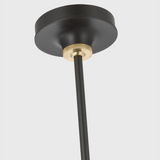 Featuring Oso 72" Linear Arched Pendant Modern Iron and Hand-Rubbed Antique Brass by Visual Comfort at Amethyst Home. Elevate your space with the Oso 72" Linear Arched Pendant. Crafted with modern iron and hand-rubbed antique brass, its elegant design adds a touch of luxury to any room. Experience the sophistication and exclusivity of this pendant's linear arched shape. Perfect fo. Amethyst Home provides interior design, new construction, custom furniture, and area rugs in the San Diego metro area