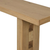 Ottie Console Table - Bleached Oak | shipping 09/25/2026