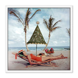 Palm Beach Idyll by Slim Aarons - White Maple
