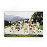 Palm Springs Party by Slim Aarons - White Maple