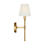 Featuring Perth Single Medium Sconce Burnished Brass by Visual Comfort at Amethyst Home. The Perth Single Medium Sconce in Burnished Brass adds a touch of elegance to any space. Crafted with a timeless sconce design, this piece offers warm and ambient lighting. Perfect for creating a sophisticated and exclusive atmosphere in any room.
Overall Dimensions: 5.5" L x 5.5" W x 17" H. Amethyst Home provides interior design, new construction, custom furniture, and area rugs in the Des Moines metro area