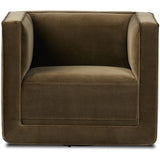 Phillip Surrey Olive Swivel Chair  Four Hands