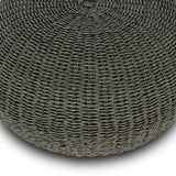 Phoenix Outdoor Accent Stool - Faux Olive Hyacinth | shipping 10/25/2026