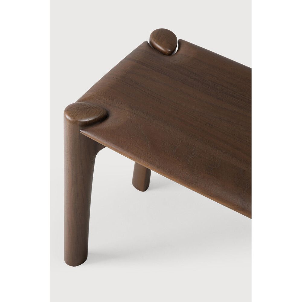 Featuring Pi Teak Brown Bench by Ethnicraft at Amethyst Home. The PI collection honours nature’s design by keeping the strength, curves and lines, as nature intended. Interesting shapes are discovered in this sleek and stylish, polished imperfect, finish. Each PI item is finished by hand to ensure that the individual character of the wood is respected. The PI bench pairs well with the. Amethyst Home provides interior design, new construction, custom furniture, and area rugs in the Omaha metro area
