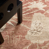 Plumari Avis Red Rug