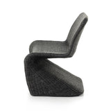 Featuring Portia Vintage Coal Outdoor Dining Bench by Four Hands at Amethyst Home. Based off a vintage shape, all-weather wicker seating brings dramatic curves to this statement-making dining bench.Overall Dimensions: 50.00"w x 27.00"d x 34.00"hWeight : 69.22 lbsMaterials : 100% Polyethylene, Iron. Amethyst Home provides interior design, new construction, custom furniture, and area rugs in the Alpharetta metro area