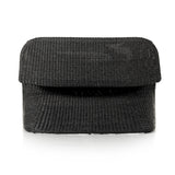 Featuring Portia Vintage Coal Outdoor Dining Bench by Four Hands at Amethyst Home. Based off a vintage shape, all-weather wicker seating brings dramatic curves to this statement-making dining bench.Overall Dimensions: 50.00"w x 27.00"d x 34.00"hWeight : 69.22 lbsMaterials : 100% Polyethylene, Iron. Amethyst Home provides interior design, new construction, custom furniture, and area rugs in the Winter Garden metro area