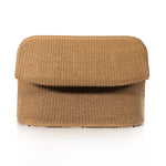 Featuring Portia Vintage Natural Outdoor Dining Bench by Four Hands at Amethyst Home. Based off a vintage shape, all-weather wicker seating brings dramatic curves to this statement-making dining bench.Overall Dimensions: 50.00"w x 27.00"d x 34.00"hWeight : 69.22 lbsMaterials : 100% Polyethylene, Iron. Amethyst Home provides interior design, new construction, custom furniture, and area rugs in the Park City metro area