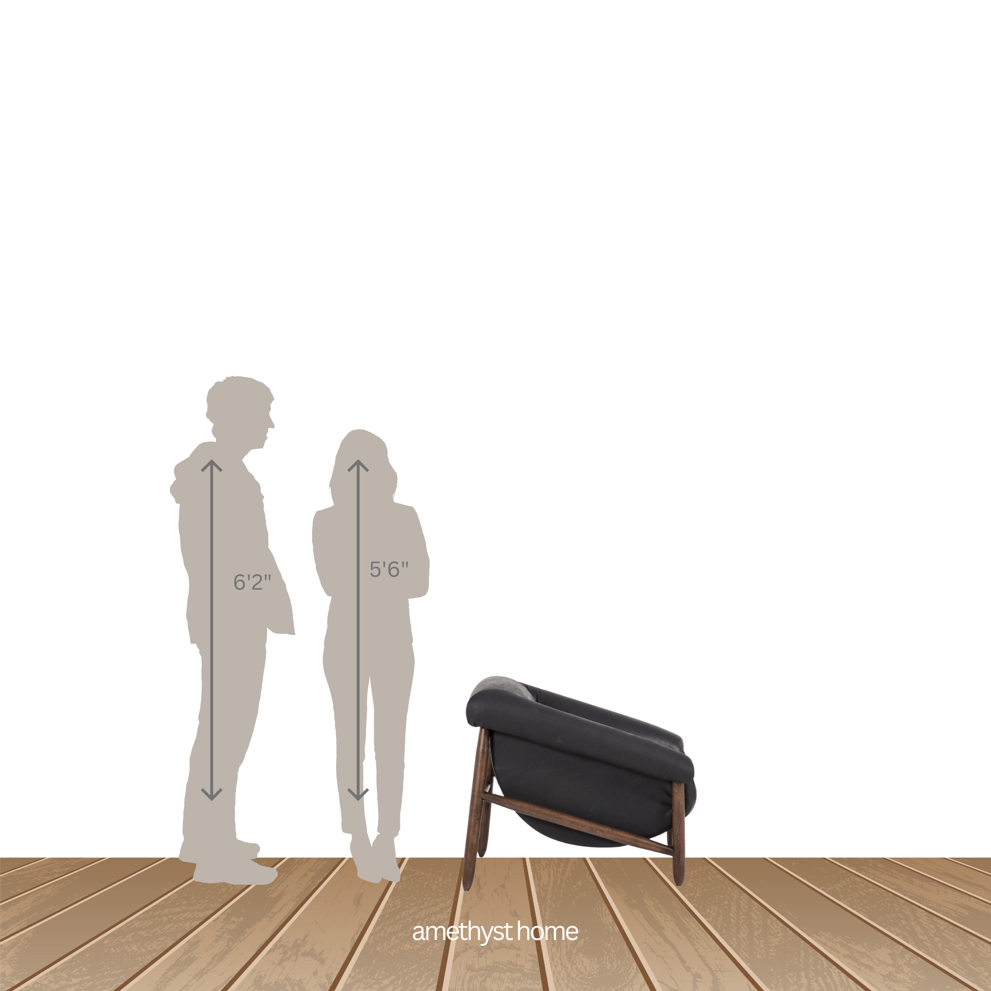 Featuring Reggie Heirloom Sienna Chair by Four Hands at Amethyst Home. Oversized cushioning brings a Brazilian midcentury feel to this vintage-inspired chair. Designed with cushion-wrapped slanted arms, fixed cushioning with a deep sit and narrow legs reminiscent of midcentury style. Sourced from one of the oldest family-owned tanneries in Italy's Bassano . Amethyst Home provides interior design, new home construction design consulting, vintage area rugs, and lighting in the Scottsdale metro area.