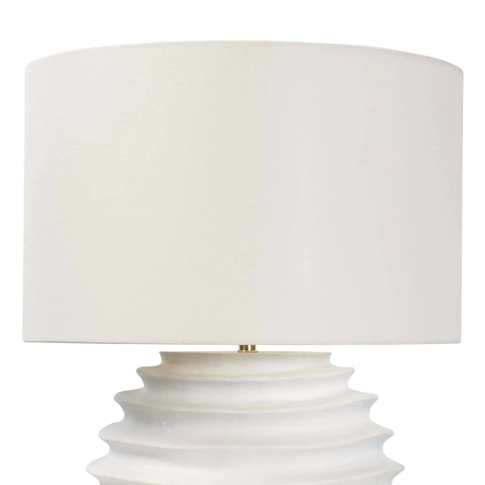 A tactile white finish on the Nabu table lamp accentuates its accordion-like base. Its simple air yet artisan feel would make for a beautiful welcome in an entryway. Amethyst Home provides interior design, new home construction design consulting, vintage area rugs, and lighting in the Park City metro area.