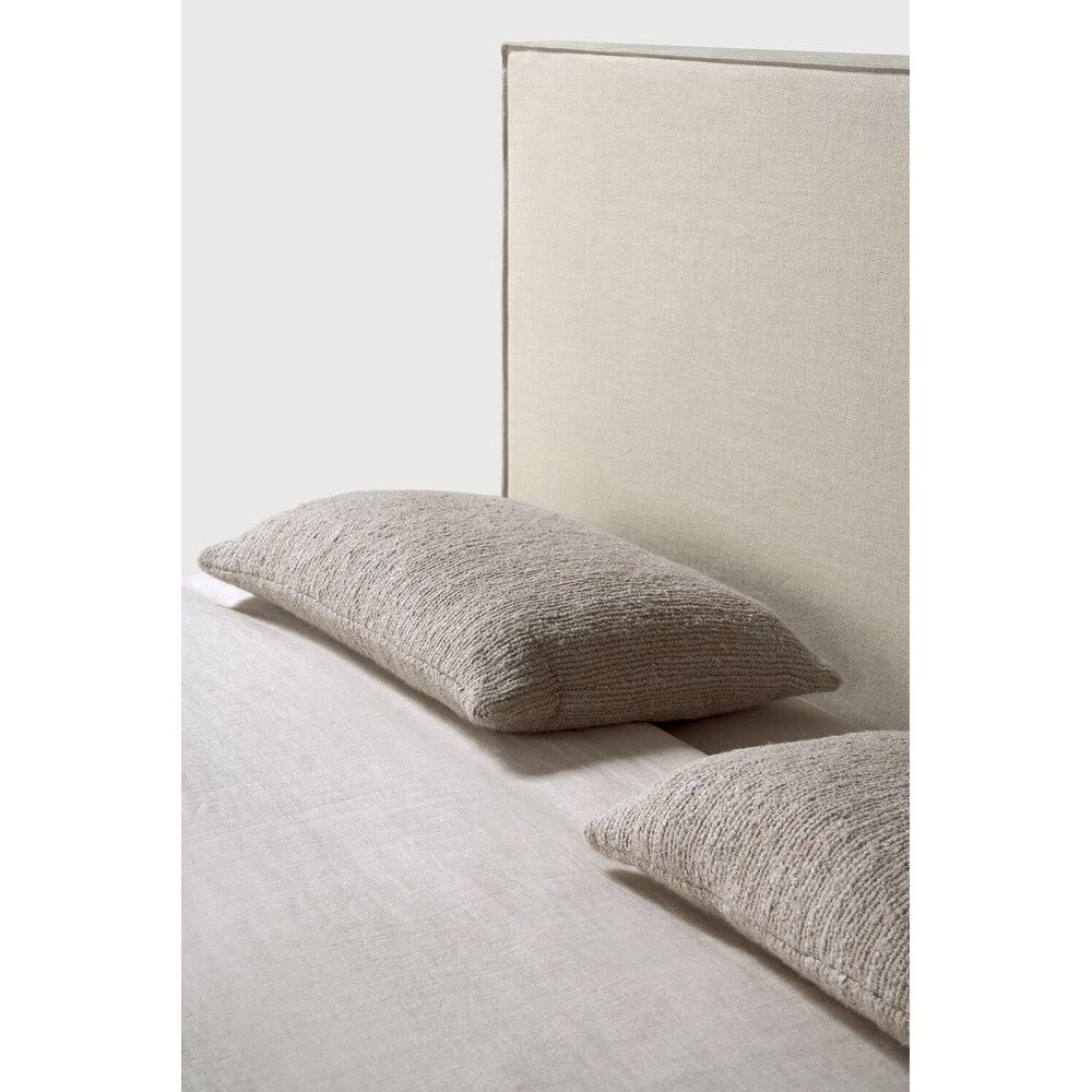 Featuring Revive Frame Only Linen Us King Headboard And Bed Frame by Ethnicraft at Amethyst Home. Find solace in the Revive bed, where comfort meets practicality. Its linen headboard, effortlessly removable for dry cleaning, ensures a fresh and inviting space. Stitched details add a touch of refined elegance and create a soft backdrop that whispers tranquility into the bedroom.Weight. Amethyst Home provides interior design, new construction, custom furniture, and area rugs in the Boston metro area