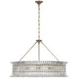 Featuring Rhine 36" Ring Chandelier Hand-Rubbed Antique Brass by Visual Comfort at Amethyst Home. Illuminate your space with the luxurious Rhine 36" Ring Chandelier in hand-rubbed antique brass. With its elegant design and warm, ambient lighting, this chandelier is perfect for adding a touch of sophistication to any room. Elevate your decor with this exclusive piece inspired by t. Amethyst Home provides interior design, new construction, custom furniture, and area rugs in the Des Moines metro area