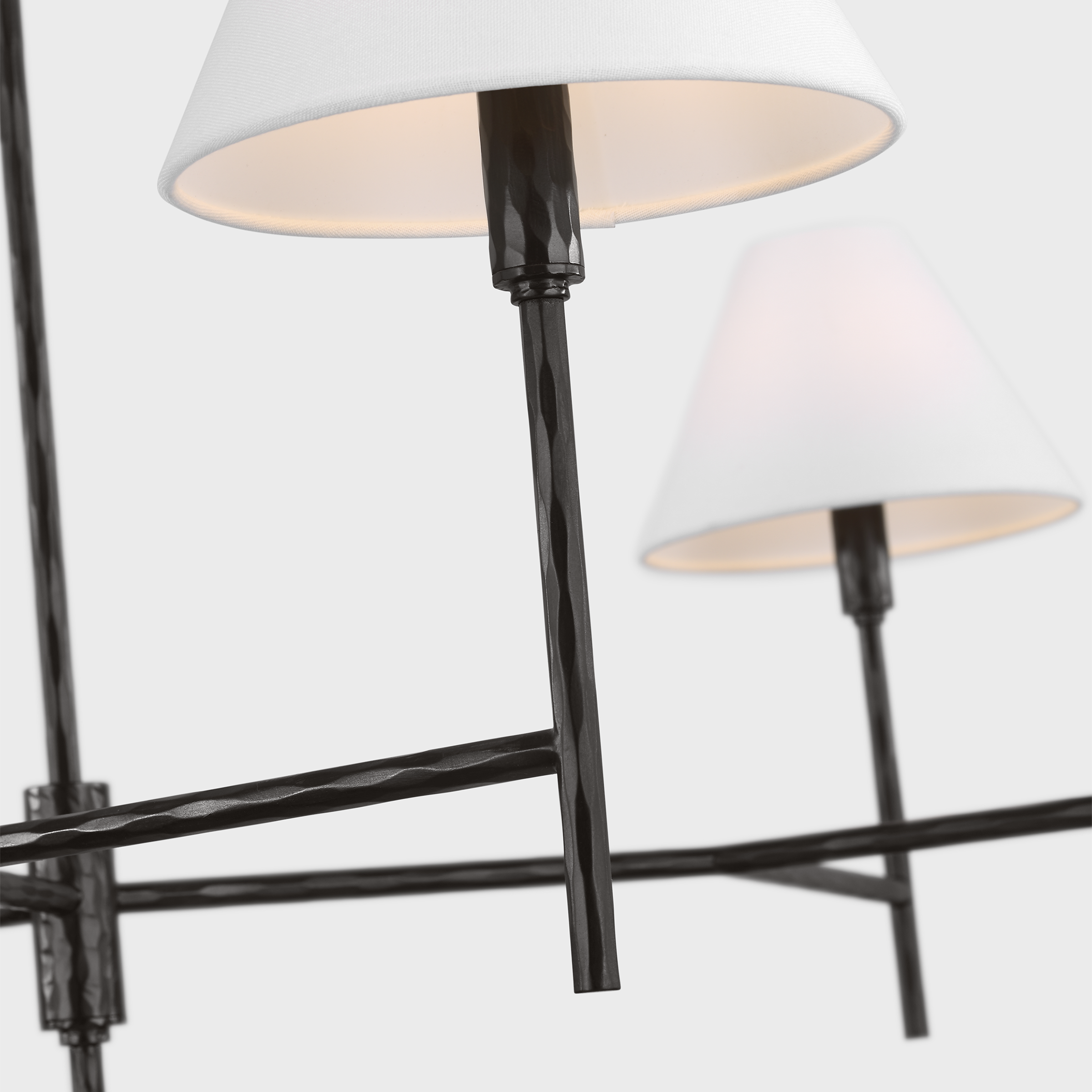 Featuring Ridgewood Extra Large Chandelier Aged Iron by Visual Comfort at Amethyst Home. Transform your space into a luxurious haven with the Ridgewood Extra Large Chandelier. This exquisite piece, crafted in aged iron, will add a touch of sophistication to any room. With its grand size and stunning design, it's the perfect statement piece for your home. Elevate your decor and bask. Amethyst Home provides interior design, new construction, custom furniture, and area rugs in the Monterey metro area