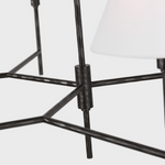 Featuring Ridgewood Extra Large Chandelier Aged Iron by Visual Comfort at Amethyst Home. Transform your space into a luxurious haven with the Ridgewood Extra Large Chandelier. This exquisite piece, crafted in aged iron, will add a touch of sophistication to any room. With its grand size and stunning design, it's the perfect statement piece for your home. Elevate your decor and bas. Amethyst Home provides interior design, new construction, custom furniture, and area rugs in the San Diego metro area