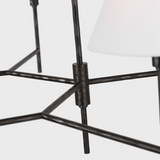 Featuring Ridgewood Extra Large Chandelier Aged Iron by Visual Comfort at Amethyst Home. Transform your space into a luxurious haven with the Ridgewood Extra Large Chandelier. This exquisite piece, crafted in aged iron, will add a touch of sophistication to any room. With its grand size and stunning design, it's the perfect statement piece for your home. Elevate your decor and bas. Amethyst Home provides interior design, new construction, custom furniture, and area rugs in the San Diego metro area