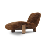 Rivas Chaise - Ochre Shearling | shipping 10/25/2026