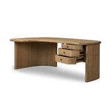 Roan Desk - Aged Smoked Oak | shipping 10/25/2026