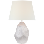Featuring Rocco 27" Table Lamp White by Visual Comfort at Amethyst Home. Introducing Rocco, the epitome of sophistication and elegance. This 27" table lamp in pristine white is not simply a lamp, but a work of art. Its sleek design and soft illumination make it the perfect addition to any luxurious space. Illuminate your world with Rocco.
Overall Dimensions: 17" L x 17" W x 27.25. Amethyst Home provides interior design, new construction, custom furniture, and area rugs in the Scottsdale metro area