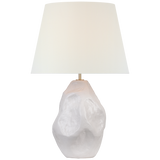 Featuring Rocco 27" Table Lamp White by Visual Comfort at Amethyst Home. Introducing Rocco, the epitome of sophistication and elegance. This 27" table lamp in pristine white is not simply a lamp, but a work of art. Its sleek design and soft illumination make it the perfect addition to any luxurious space. Illuminate your world with Rocco.
Overall Dimensions: 17" L x 17" W x 27.25. Amethyst Home provides interior design, new construction, custom furniture, and area rugs in the Scottsdale metro area