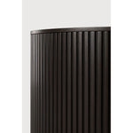 Designed by Jacques Deneef, the Roller Max is a clever multifunctional item that combines a coffee table with storage.  Encapsulated in its stacked wood-stick effect, the tabletop can be easily removed to hide the newspapers, toys, cushions and throws from daily life. The perfect solution for smaller living.

The tabletop can be removed to store objects inside the table. Amethyst Home provides interior design, new construction, custom furniture, and area rugs in the San Diego metro area