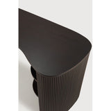 Featuring Roller Mahogany Dark Brown Max Desk by Ethnicraft at Amethyst Home. The Roller Max collection is remarkable in its design, distinguished with its stacked wood-stick effect. With its organic yet contained form, the Roller Max desk is designed to adapt—whether placed in the centre of a room, tucked into a corner, or positioned by a window. It’s an inviting and versatile . Amethyst Home provides interior design, new construction, custom furniture, and area rugs in the Kansas City metro area