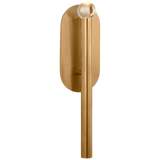 Featuring Rousseau Medium Bath Sconce Bronze by Visual Comfort at Amethyst Home. Featuring minimalist silhouettes with modern design details, Kelly Wearstler's distinctive Rousseau series offers a versatile range of lighting, including sconces, pendants and chandeliers. A variety of metal finishes pair with etched crystal, seeded or clear glass to create refined combinations that . Amethyst Home provides interior design, new construction, custom furniture, and area rugs in the Nashville metro area