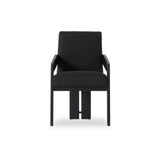 Roxy Dining Armchair - Gibson Black | shipping 11/10/2026