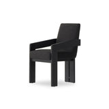 Roxy Dining Armchair - Gibson Black | shipping 11/10/2026