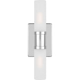 Keaton Small Two Light Wall / Bath Chrome