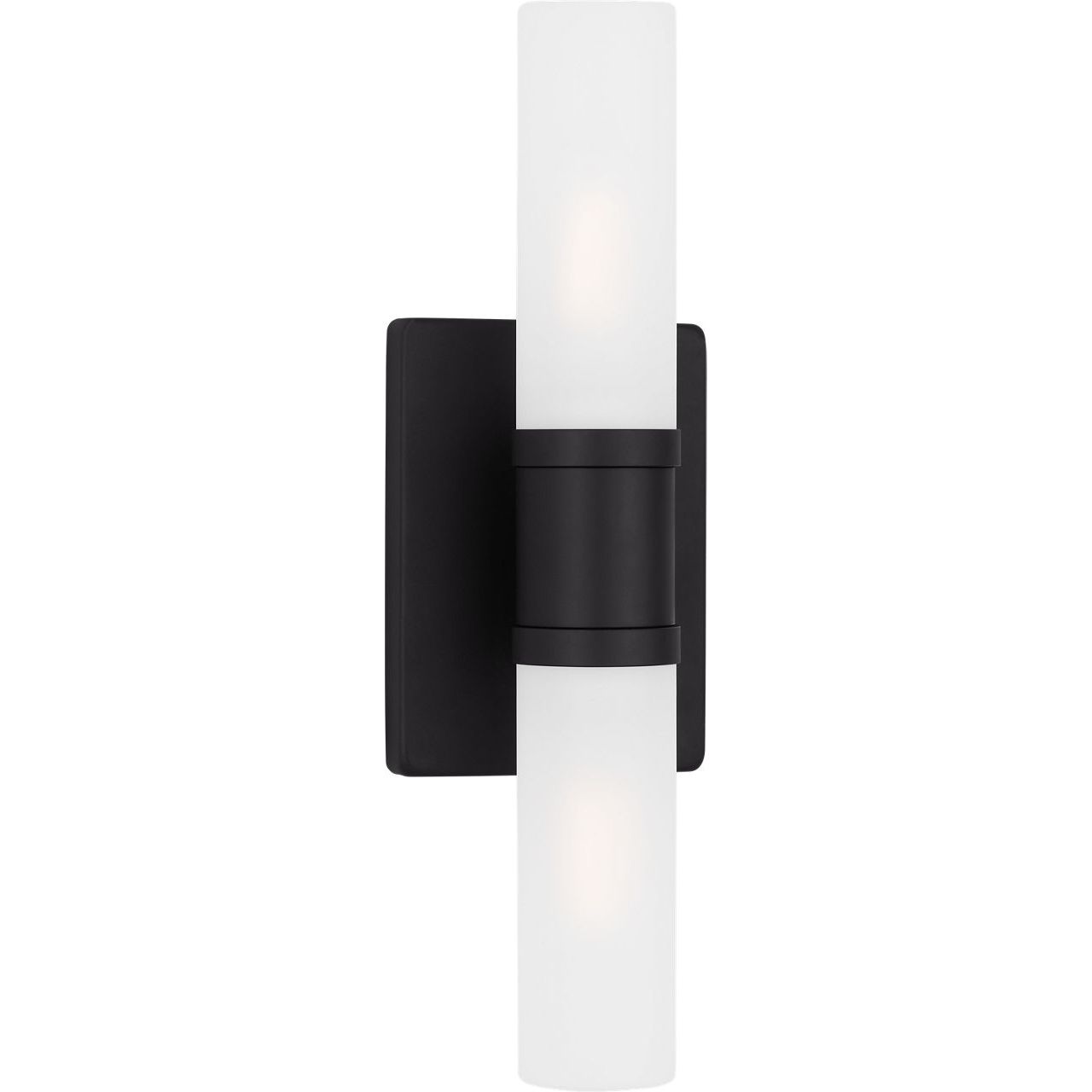 Keaton Small Two Light Wall / Bath Midnight Black