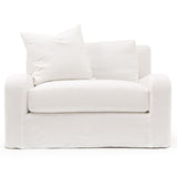 Stonewash Linen Optic White Grade I | Verellen Fabric Sample (min. of 4 yards)