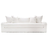 Stonewash Linen Optic White Grade I | Verellen Fabric Sample (min. of 4 yards)