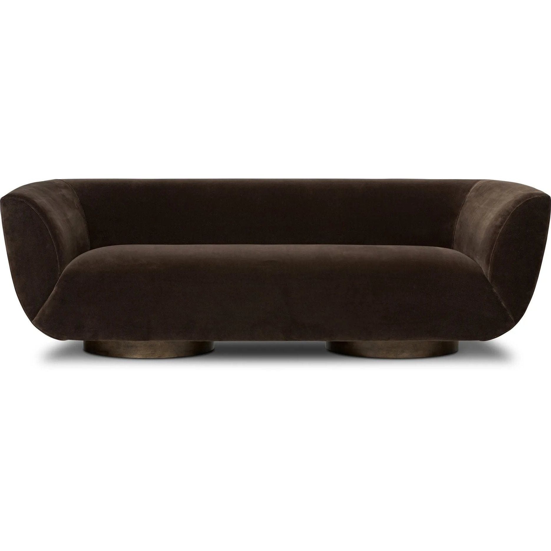 Sabine Surrey Cocoa Sofa  Four Hands