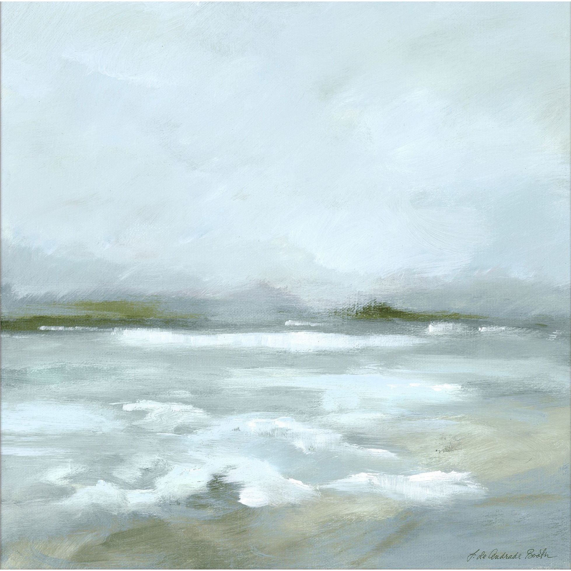 Featuring Sage White Caps Art by Wendover Art at Amethyst Home. Natural tranquility.  Calm brushstrokes to make each day filled with peace.  Hand-applied brush strokes by in-house artist.
Specialty: Giclee on Canvas, Gallery Wrapped, Artist EnhancedMedium : CanvasSize : 56.25"w x 56.25"hTreatment : Gallery Wrapped, Artist Enhanced Framed as shown.  Amethyst Home provides interior design, new home construction design consulting, vintage area rugs, and lighting in the Salt Lake City metro area.