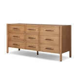 Salado 9 Drawer Dresser - Natural Ash Veneer | shipping 11/25/2026