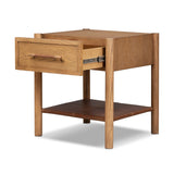 Salado Nightstand-1 Drawer - Natural Ash Veneer | shipping 11/25/2026